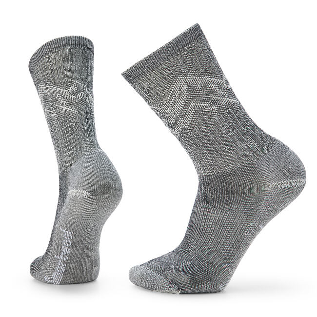 Smartwool HIKE CE LC MOUNTAIN PATTERN CREW black