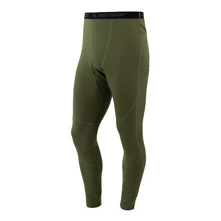 SENSOR MERINO DF pánské spodky safari green velikost XL