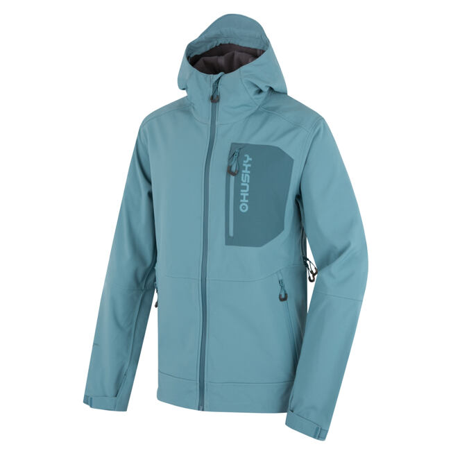 Pánská softshell bunda HUSKY Samai M faded blue