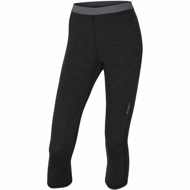 MERINO-100-3-4-PANTS-L-BLACK