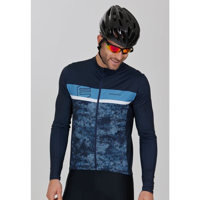 Pánsky cyklistický dres Endurance Dennis M Cycling/MTB L/S Shirt