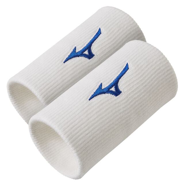 Potítko Mizuno Long - biela/modrá