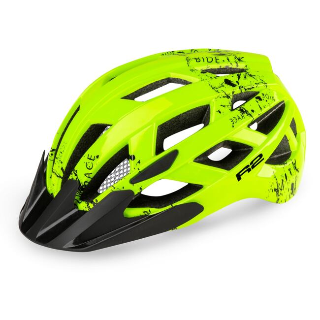 CYKLISTICKÁ HELMA R2 LUMEN JUNIOR ATH20B yellow