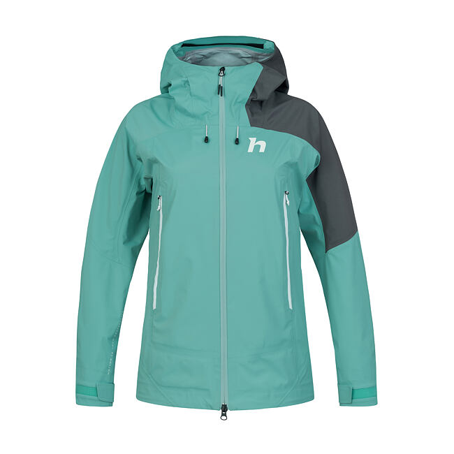 Dámská hardshell bunda Hannah ADELAIDE wasabi/asphalt