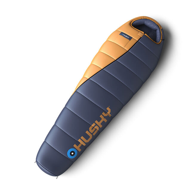 Syntetický zimní spacák HUSKY Enjoy short blue/orange