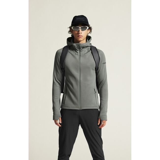 Pánská mikina CRAFT ADV Explore Power Fleece Hood