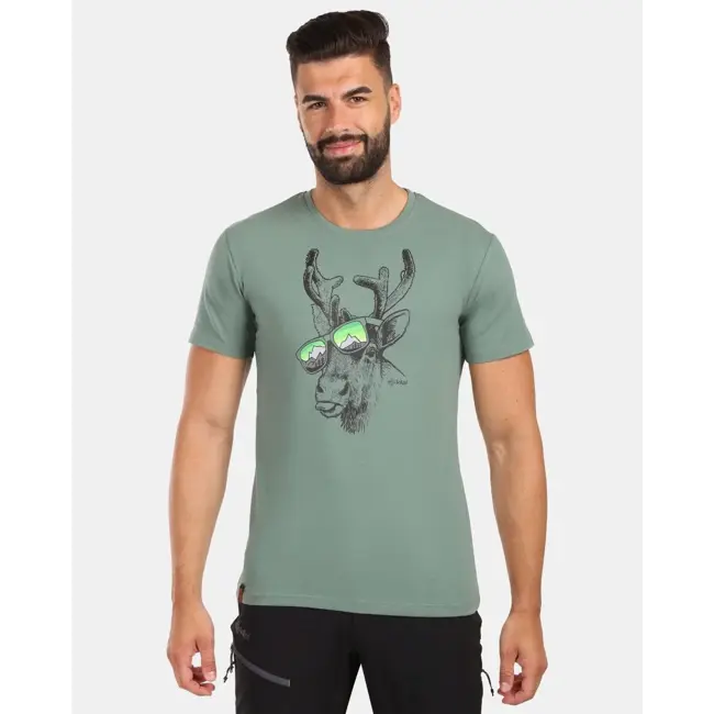 Pánske bavlnené tričko Kilpi DISCOVER-M