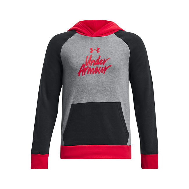 Chlapčenská mikina Under Armour Rival Fleece Script CB HD