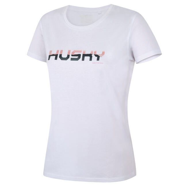 Dámské bavlněné triko HUSKY Tee Wild L white