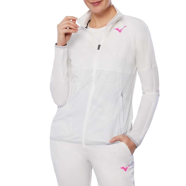 Dámská běžecká bunda Mizuno Charge Printed Jacket