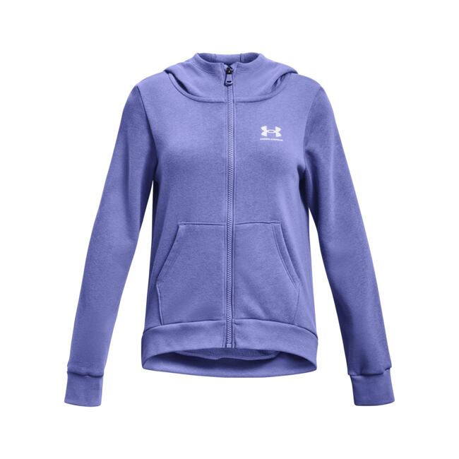 Dievčenská fleecová mikina Under Armour Rival Fleece LU FZ Hoodie