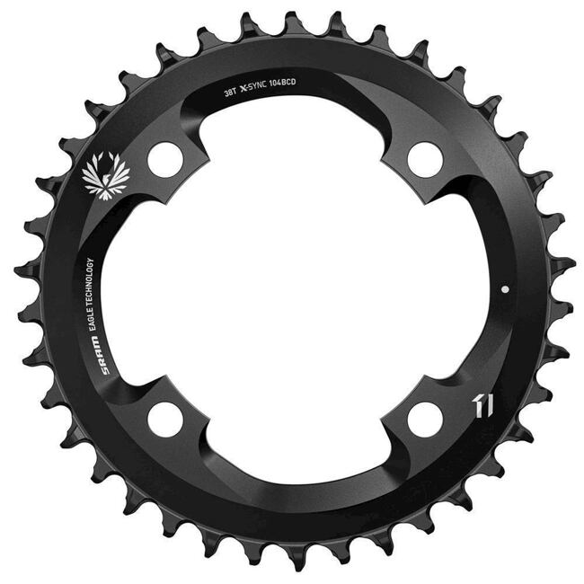 Cyklistický prevodník Sram Cring X-Sync Eagle 38T 104 Blk