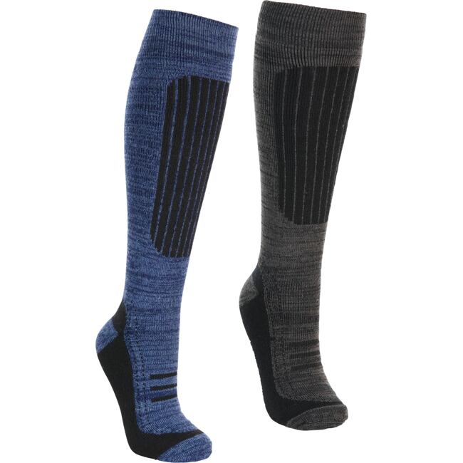 Lyžiarske ponožky Trespass LANGDON II - MALE SKI SOCK (2 PAIR PACK)