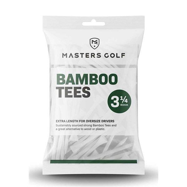 Golfové bambusové týčka Masters Bamboo Tees 83mm - 15ks