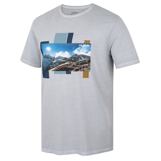 Pánské bavlněné triko Husky Tee Skyline