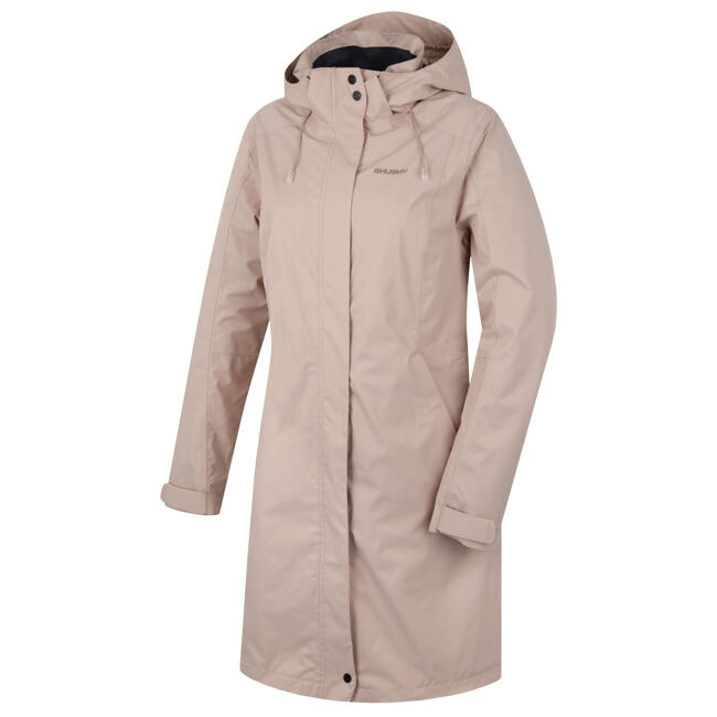 Dámský hardshell kabát HUSKY Nut L beige