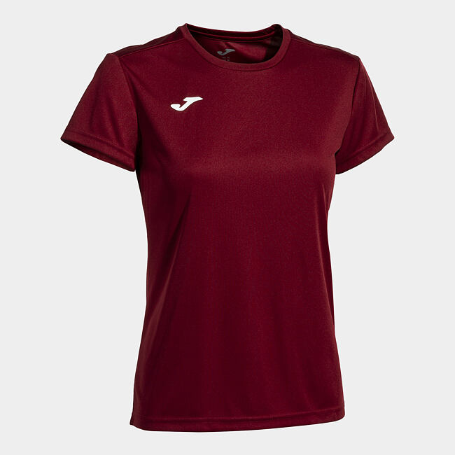 Dámské triko Joma Combi Woman Shirt S/S Burgundy