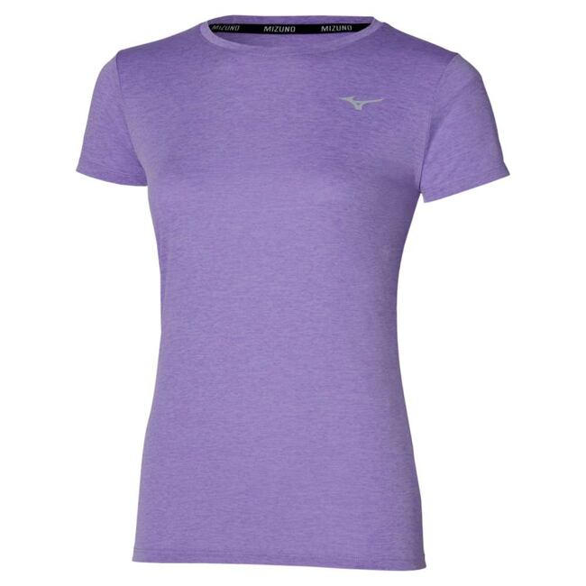Dámské funkční tričko Mizuno Impulse Core Tee – fialové (Paisley Purple)