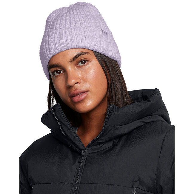 Dámska čiapka Under Armour W Halftime Cable Knit Beanie