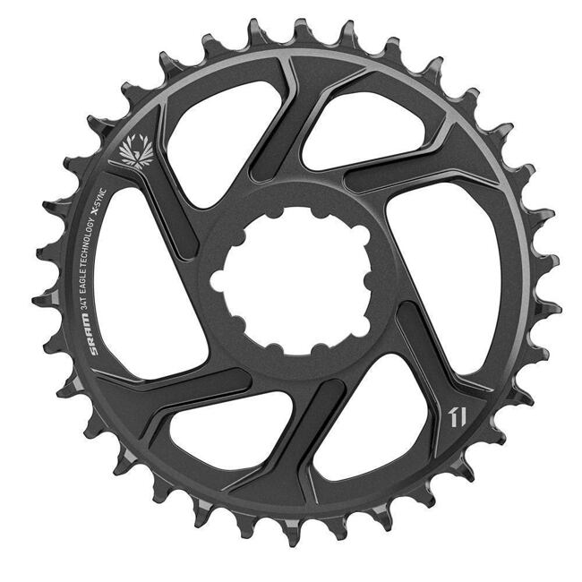 Cyklistický prevodník Sram Cr X-Sync Sl Eagle 34T Dm 3 Offset B Blk