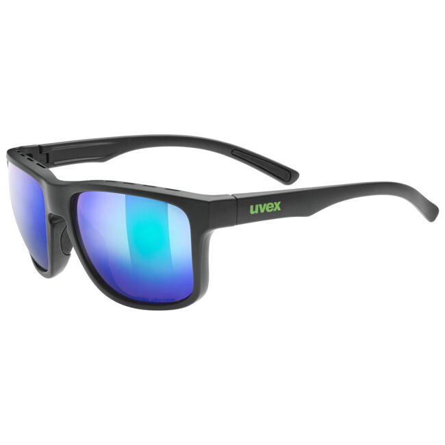 UVEX BRÝLE SPORTSTYLE 312 CV BLACK M/MIR.GREEN (S5330062295)