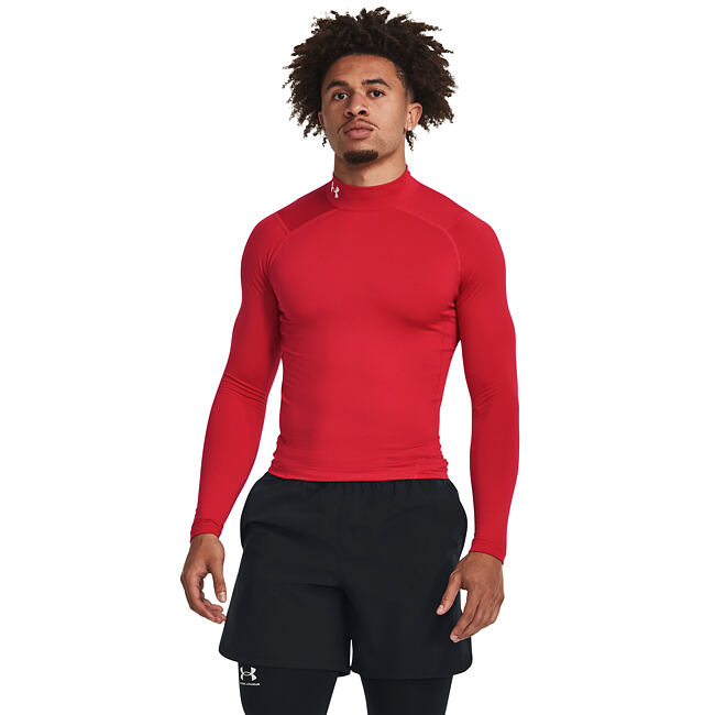 Pánske zimné kompresné tričko Under Armour CG Armour Comp Mock