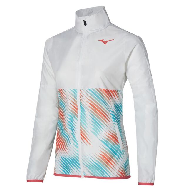 Dámska športová bunda Mizuno Printed Jacket