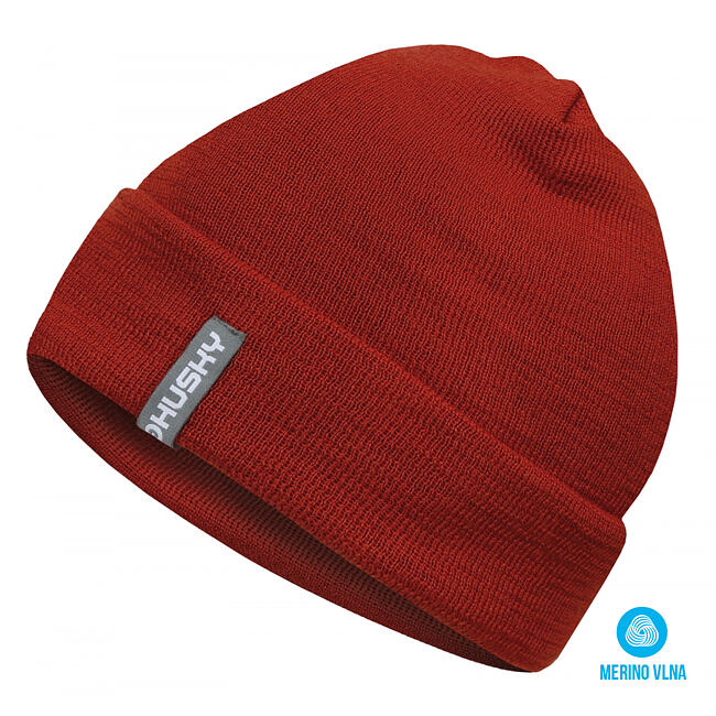 Pánská merino čepice Husky Merhat 1