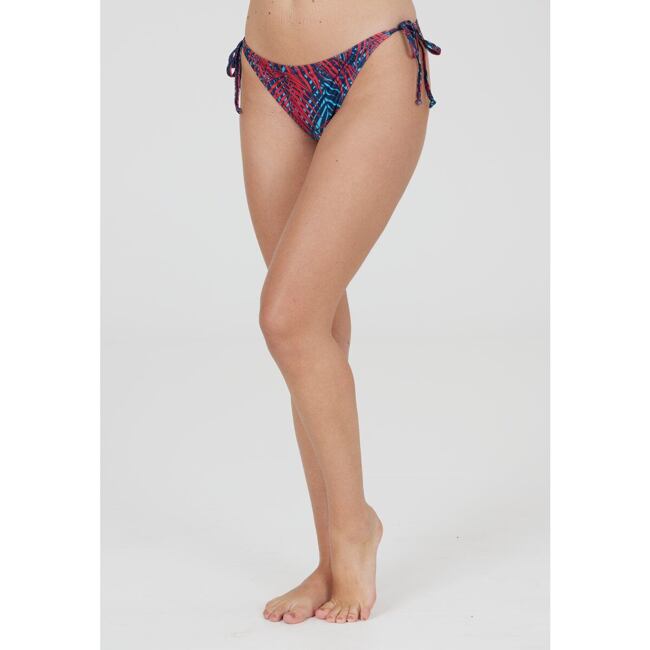 Dámsky spodný diel plaviek Cruz Casey W Tie-side Printed Bikini Pant