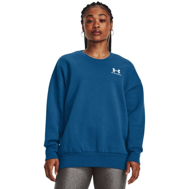 Dámska oversize mikina Under Armour Essential Flc OS Crew