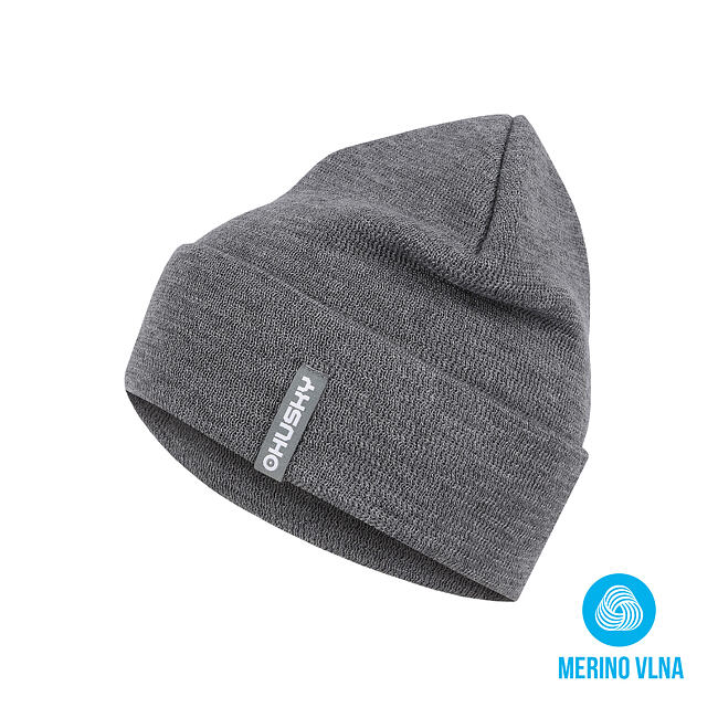 Pánska merino čiapka Husky Merhat 1