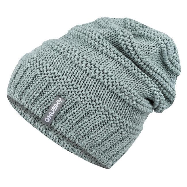 Dámská merino čepice HUSKY Merhat 5 faded mint