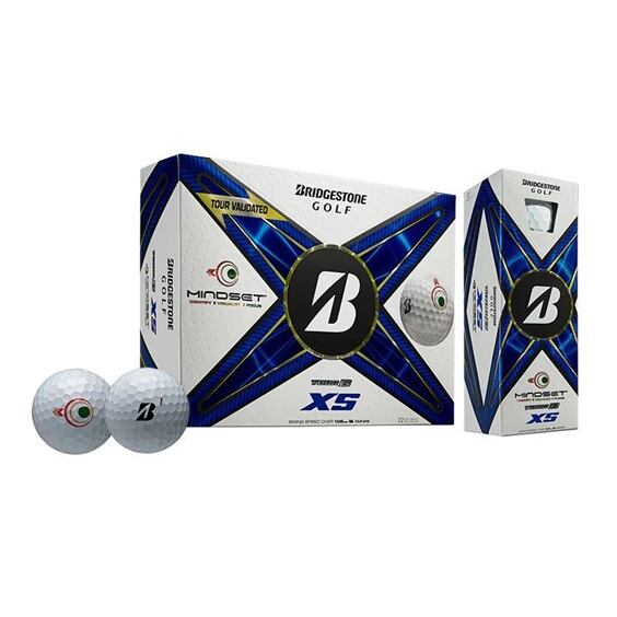 Golfové míče Bridgestone Tour B XS Mindset 2024 Golf Balls - 3ks
