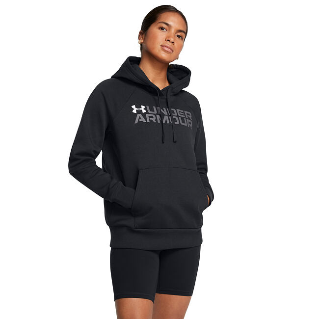 Dámska mikina Under Armour Rival Fleece Wordmark Hoodie