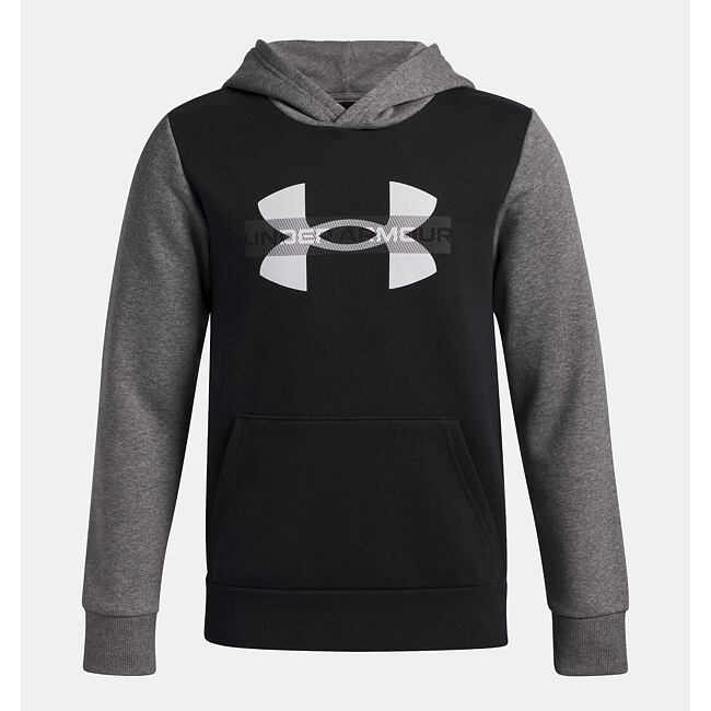 Chlapecká mikina Under Armour Rival Fleece Colorblock Graphic HD
