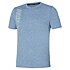 Pánské sportovní tričko Mizuno Core Run Tee – šedé (Citadel)