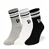 Pánske ponožky New Era Retro Stripe Crew 3-Pack